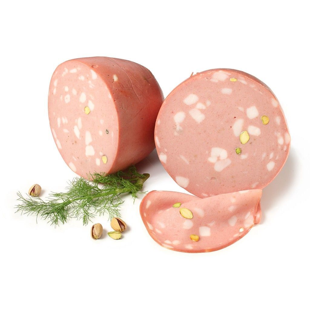 Mortadella Con Pistacho Loncheada