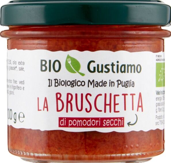 CREMA DI POMODORI SECCHI 100 GR BIO GUSTIAMO