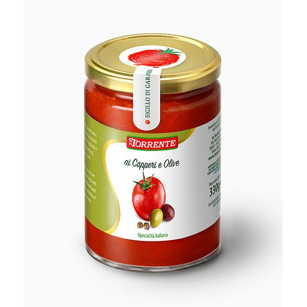Sughi Pronti Capperi E Olive 330gr