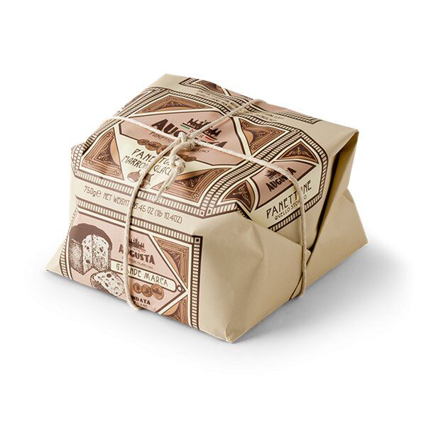PANETTONE MARRONS GLACEES handly wrapped