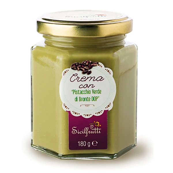 Crema Di Pistacchio Verde Di Sicilia Di Bronte Dop 180gr