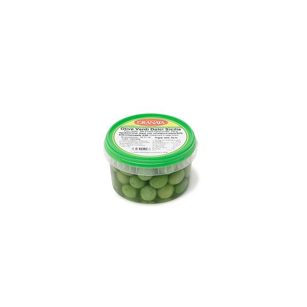 Olive Verdi Tonde 350gr.