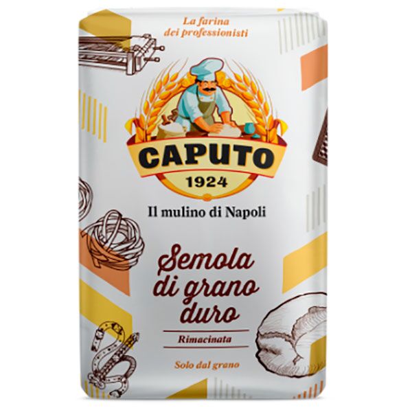Harina de Sémola Refinada 1kg de Caputo