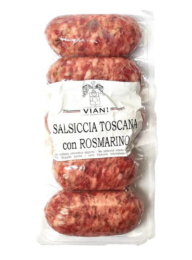 SALSICCIA TOSCANA ROSMARINO 300g Aprox VIANI