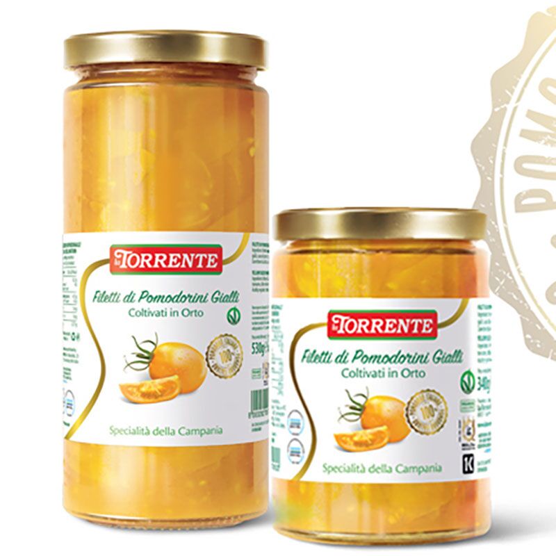 Filetti Pomodorini Gialli 530g