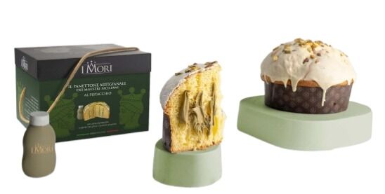 PANETTONI AL PISTACCHIO SICILIANO 900 GR I MORI