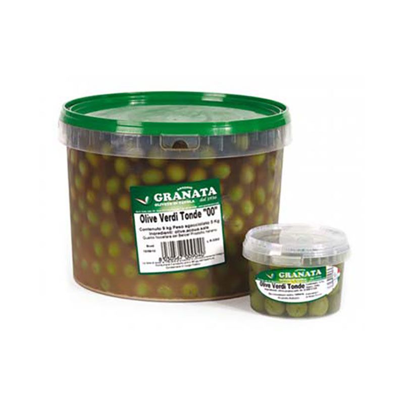 Olive Verdi Tonde 00 5kg
