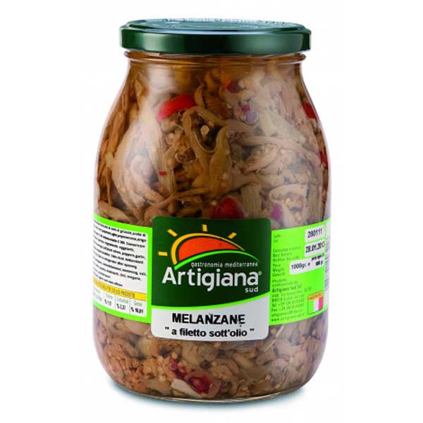 Melanzane Al Filetto 1Kg Artigiana